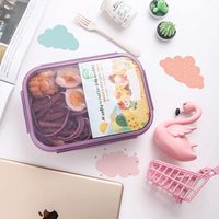 Boîte à lunch en paille de blé pour enfants, idéale, anti-fuite, sans BPA, sans colorants chimiques, passe au micro-ondes et au lave-vaisselle, choix de maman, boîte à lunch bento