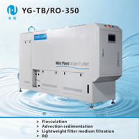 Purificateur d'eau domestique 2-en-1 YONG GUAN YG-TB/RO-300, mini-installation intégrée 300L/h, système à membrane céramique 2 kW 220V