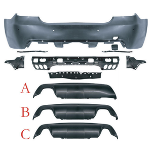 Kit de Carrocería Completo de Alta Calidad Estilo 2026, Material PP E60 M-TECH, Parachoques Delantero y Trasero para <span class=keywords><strong>BMW</strong></span> E60 525i <span class=keywords><strong>530i</strong></span> 540i 2004-2010 - Product Image 5