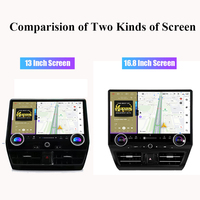 Penhui para Toyota Land Cruiser Prado 2010-2023 8 + 256GB HI-Fi sonido Android 13 REPRODUCTOR DE Radio para coche Pantalla de 16,8 pulgadas DSP 2 Din