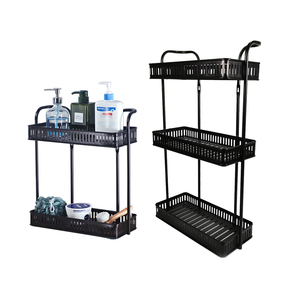 Estante de almacenamiento de pie de 3 niveles, escurridor de baño, organizador de cocina, estante para especias y verduras - Product Image 1