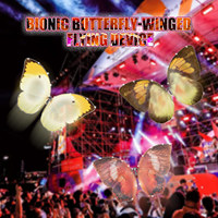 Ornithoptère RC ZYHOBBY Bionic Butterfly 780 mm, cadre en fibre de carbone, modèle d'oiseau volant hautement réaliste pour les loisirs en plein air