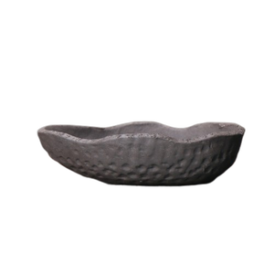 Macetas de Arcilla Morada Hechas a Mano, de Forma Única, Estilo Nanman Moon, Macetas Bajas para Bonsái, Inspiradas en el Zen, Paisaje Ecológico Creativo - Product Image 5