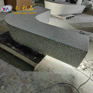 Nuevos Materiales de Construcción de Piedra, Banco de Hormigón Punteado, Muebles de Jardín y Patio de Fibra de Vidrio Translúcida - Product Image 3