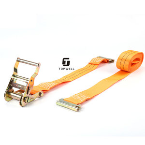 Oem/ODM Ratchet dây đeo 2''50mm làm việc tải 2t e-track Phụ Kiện Móc xe tải chở hàng <span class=keywords><strong>net</strong></span> với dây đeo dài rachet Tie xuống - Product Image 1