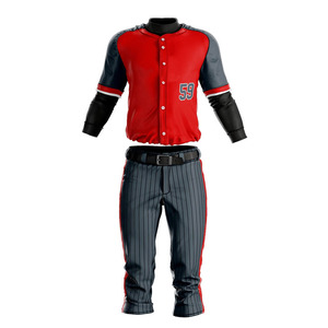 Uniforme de Béisbol Personalizado con Logotipo, Fabricación OEM ODM, Ropa Deportiva Premium, Uniforme de Béisbol Unisex para Jugadores de Equipo - Product Image 1
