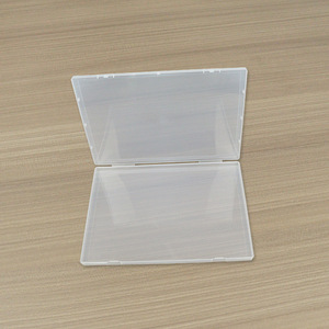 Rectangular Transparent Storage <b>Box</b> 31.1x22.9x1.7cm Covered Office Organizer for Hardware Electronic Parts Plastic Packaging - Product Image 4
