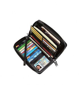 Bolso de mano tipo cartera de poliéster vintage para hombre, con bloqueo RFID, de alta moda, fabricado en fábrica BSCI. - Product Image 1