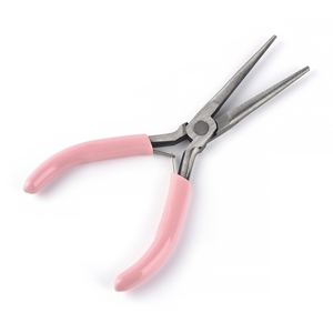 Pince à modeler les ongles en acier pour extensions de gel UV, pinces à ongles pour manucure, pinces à pointe longue pour modeler les ongles - Product Image 1