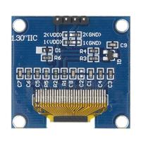 1.3" OLED Display Module White/Blue Color Drive Chip SH1106 128X64 1.3 inch OLED LCD LED IIC I2C Communicate
