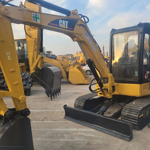 Mini-pelleuse chenillée d'occasion Caterpillar 304CR de 4 tonnes, populaire pour la construction, avec moteur, boîte de vitesses, PLC, pompe et roulement. - Product Image 4