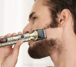 Recortadora de Barba Profesional Inalámbrica en Forma de T para Hombre con Cuchilla de Acero Inoxidable para Cara y Cuerpo - Product Image 5
