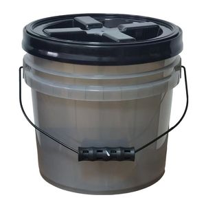 Seau en plastique noir obsidienne fumé transparent de 3.5 gallons seau de lavage de voiture robuste fabricant <span class=keywords><strong>SDPAC</strong></span> usine - Product Image 5