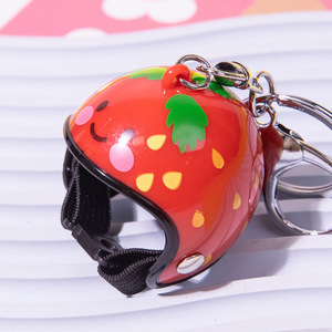 Neue Motorrad helme Schlüssel anhänger Frauen Männer Netter Schutzhelm Auto Schlüssel bund Taschen Hot Key Ring Geschenk Schmuck Großhandel - Product Image 3
