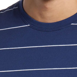 2025 nueva llegada Camiseta de manga corta para Hombre Ropa de verano de secado rápido y transpirable Color sólido 100% algodón - Product Image 5