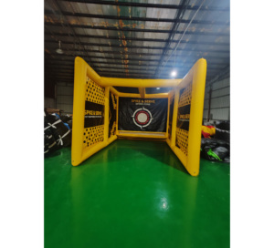 <span class=keywords><strong>Cage</strong></span> <span class=keywords><strong>de</strong></span> tir <span class=keywords><strong>de</strong></span> football gonflable BOYI en PVC <span class=keywords><strong>pour</strong></span> jeux sportifs en plein air - Product Image 2