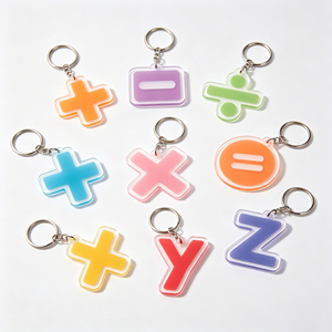Llaveros de Acrílico Personalizados con Números, Llaveros con Letras Grabadas con Láser al por Mayor para Regalos para Maestros - Product Image 3