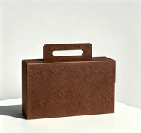 Boîte cadeau rigide de luxe en papier kraft personnalisé avec fermeture magnétique pour chocolat, bonbons, en-cas, emballage réutilisable, design pliable, quatre couleurs
