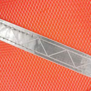 <span class=keywords><strong>Drapeau</strong></span> de sécurité routière personnalisé en tissu PVC orange en gros - Product Image 4