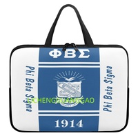 Sac d'ordinateur portable multi-tailles pour bureau Sorority Phi Beta Sigma, fournitures de bureau, thème professionnel, vente en gros, personnalisable