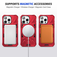 Pour IPhone 17 Pro coque de téléphone anti-choc prend en charge la charge sans fil pour la protection de l'appareil photo IPhone 17 Plus