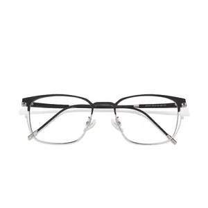 Оправа для очков от производителя fengchao, ультратонкая металлическая оправа с полуободом, оптовая продажа оптических очков, круглые очки для глаз, Лидер продаж