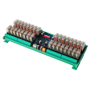 Huaqingjun 32 kênh RS485 truyền thông tiếp sức mô-đun modbus rtu giao thức điều khiển từ xa làm mô-đun cho tự động hóa nhà