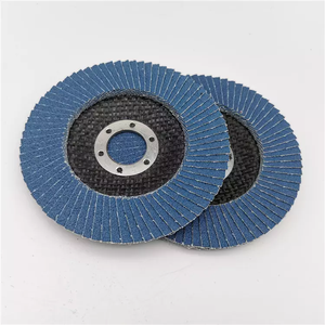 Alta qualità all'ingrosso Flap dischi 4 1/2 per smerigliatrice angolare ad alta densità smerigliatrice ad angolo disco abrasivo Flap disco - Product Image 1