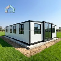 Maisons préfabriquées transportables, résistantes à la chaleur et isolées thermiquement, maisons modulaires extensibles pour une vie à long terme en zone côtière