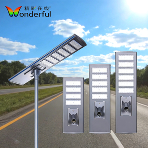 Lampadaire <span class=keywords><strong>solaire</strong></span> 600W, étanche IP65, LED avec minuterie - Product Image 3