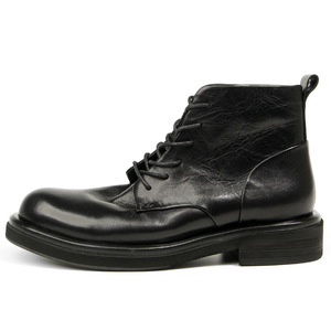 Chaussures Oxford légères et imperméables en cuir de vachette respirantes à lacets pour hommes grandes tailles, idéales pour les occasions formelles et décontractées (vente en gros) - Product Image 1