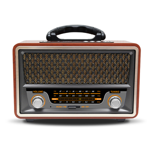M-157BT Neuestes Retro-Tischradio Vintage FM AM KW Multiband-Holzbox Kabelloses BT USB TF Lautsprecher Tragbares Radio - Product Image 2