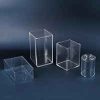 Maßgefertigte Form Farbige Recycelbare PET PP PVC Kunststoff-Verpackungsboxen für Golfzubehör
