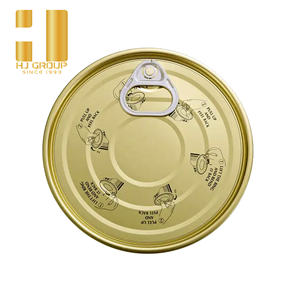 HJグループ307E 83MM食品グレード標準簡単オープン蓋簡単オープンエンド果物や魚の缶 - Product Image 4