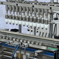 Machine de remplissage de liquides par siphon pour les projets d'embouteillage d'aliments, de boissons, de vins, de produits chimiques et de produits chimiques ménagers OEM/ODM