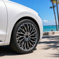 Jantes forgées de 20 pouces, PCD personnalisé, ET CB, multi-branches, à déport profond, en alliage d'aluminium pour berlines, coupes, SUV et 4x4 de luxe allemandes et japonaises