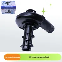 Tête de pompe à eau pour débroussailleuse, 9 dents, pour tuyau de 26-28 mm, micro-portable, qualité industrielle, pour coupe-herbe et travaux d'irrigation