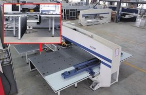 DARDONTECH High Rigidity Servo CNC Turret Punch Press ES300 2000 Hpm 5-assige bewerking 1250mm 150KG draagvermogen - Product Image 5