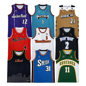 Tùy chỉnh bóng rổ đồng phục Polyester thiết kế tùy chỉnh Câu lạc bộ đội Mens bóng rổ Jersey - Product Image 1