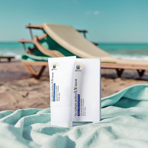 Orgánica Vegan SPF50 Sunblock Cream 100mL <span class=keywords><strong>Aloe</strong></span> Herbal Blanqueamiento Cuidado de la piel del bebé Manteca de karité impermeable Sin sebo Maquillaje mineral - Product Image 1