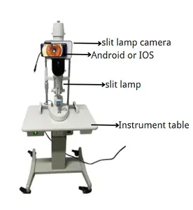 Mikroskop-Ophthalmo logie Digitale Spaltlampe Ophthalmo logische medizinische Geräte