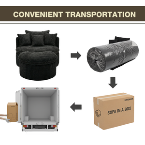 Canapé-<span class=keywords><strong>lit</strong></span> inclinable <span class=keywords><strong>de</strong></span> jeu en tissu moderne, mousse à mémoire <span class=keywords><strong>de</strong></span> forme, design modulaire pliable, compact, une place pour le salon - Product Image 5