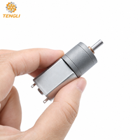 Moteur à engrenages à aimant permanent CC miniature GM20-130 20 mm certifié CE RoHS, OEM/ODM, haute efficacité, pour ventilateur de maison intelligente