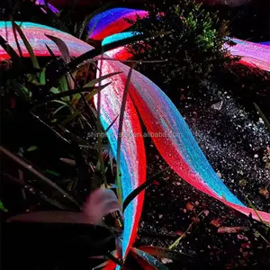 Kit de lumières de <span class=keywords><strong>plafond</strong></span> en fibre optique LED RGBW, lumières de jardin d'intérieur et d'extérieur, éclairage de Noël, filet décoratif, intérieur et extérieur - Product Image 1