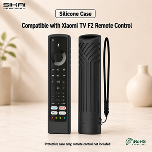 Funda Protectora de Silicona Antiarañazos para Control Remoto por Voz Bluetooth <span class=keywords><strong>Xiaomi</strong></span> F2 SIKAI para Control Remoto de <span class=keywords><strong>TV</strong></span> Inteligente Mi 4K - Product Image 1
