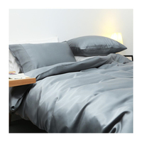 Janekelly — parure de lit en bambou biologique, ensemble de literie de luxe pour adultes, housse de couette