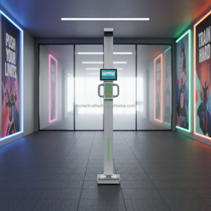 ผู้ให้บริการโซลูชันคีออสก์ร้านขายยาที่เชื่อถือได้ของ Huasheng Medical คีออสก์เช็คอินสำหรับผู้ป่วยทางไกล เครื่องชั่งน้ำหนักดิจิทัลสำหรับแพทย์ รุ่น HS-X9 - Product Image 6