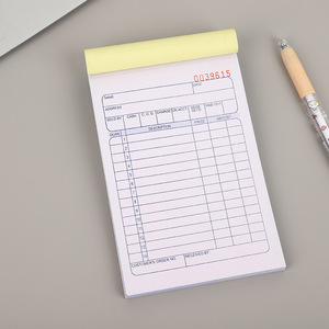 Carta di fattura sanliana senza carbone all'estero portafoglio ordini universale per contabilità commercio estero carta UV con copertina morbida - Product Image 4