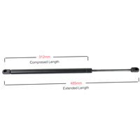 2 puntales de soporte de elevación de escotilla trasera Prop Focus para Ford Focus 1998-2004 (DAW DBW) HATCHBACK