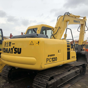 Komatsu รถขุด PC120มือสองพร้อมปั๊มกระปุกเกียร์เครื่องยนต์ - Product Image 1